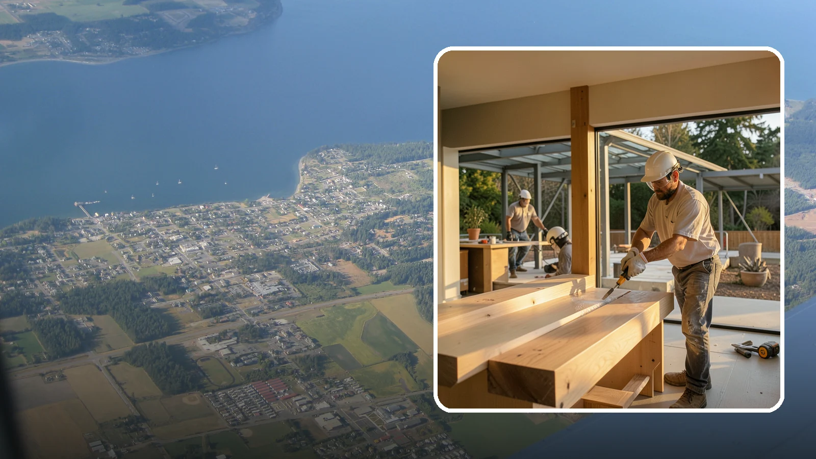 Wood Finishing in Coupeville, Island County, WA - Wood finishing applies clear protective coatings that preserve and beautify natural wood surfaces.