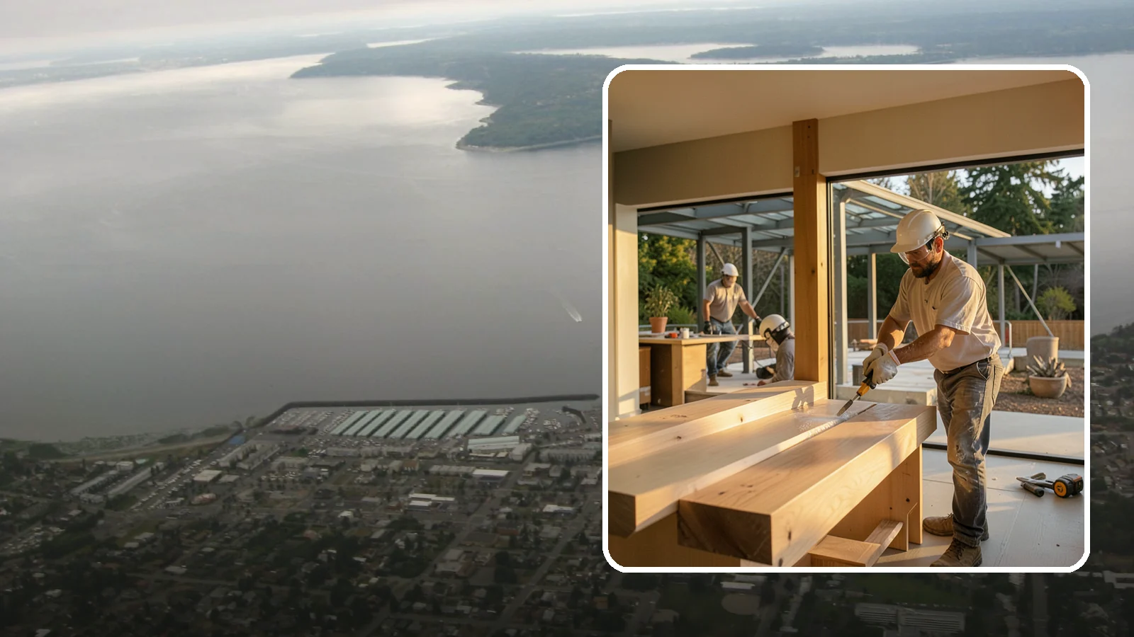 Wood Finishing in Des Moines, King County, WA - Wood finishing applies clear protective coatings that preserve and beautify natural wood surfaces.