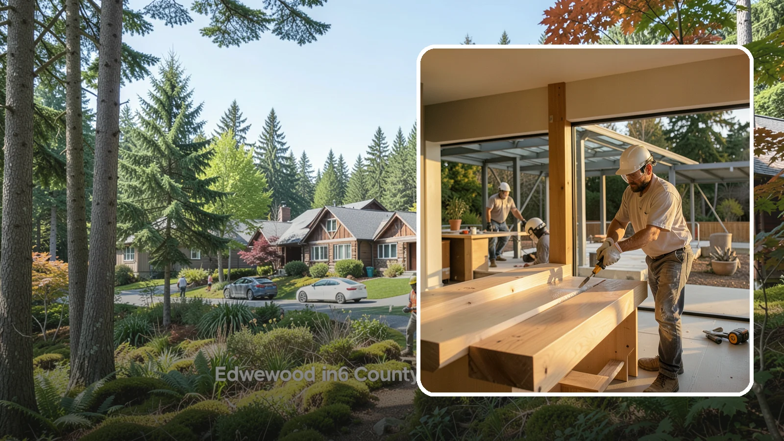 Wood Finishing in Edgewood, Pierce County, WA - Wood finishing applies clear protective coatings that preserve and beautify natural wood surfaces.