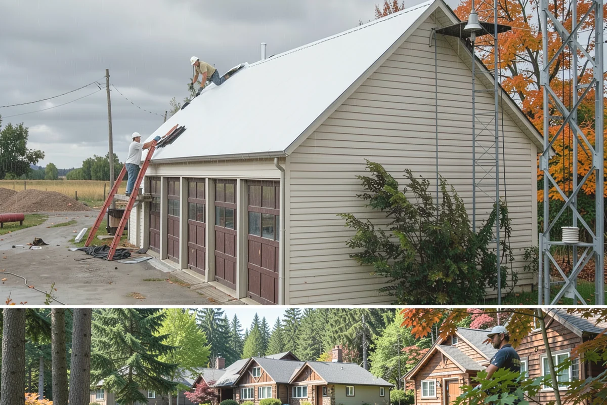Wood Finishing in Edgewood, Pierce County, WA - Interior wood finishing works in every season and is a productive project during the wet Pacific Northwest winter.