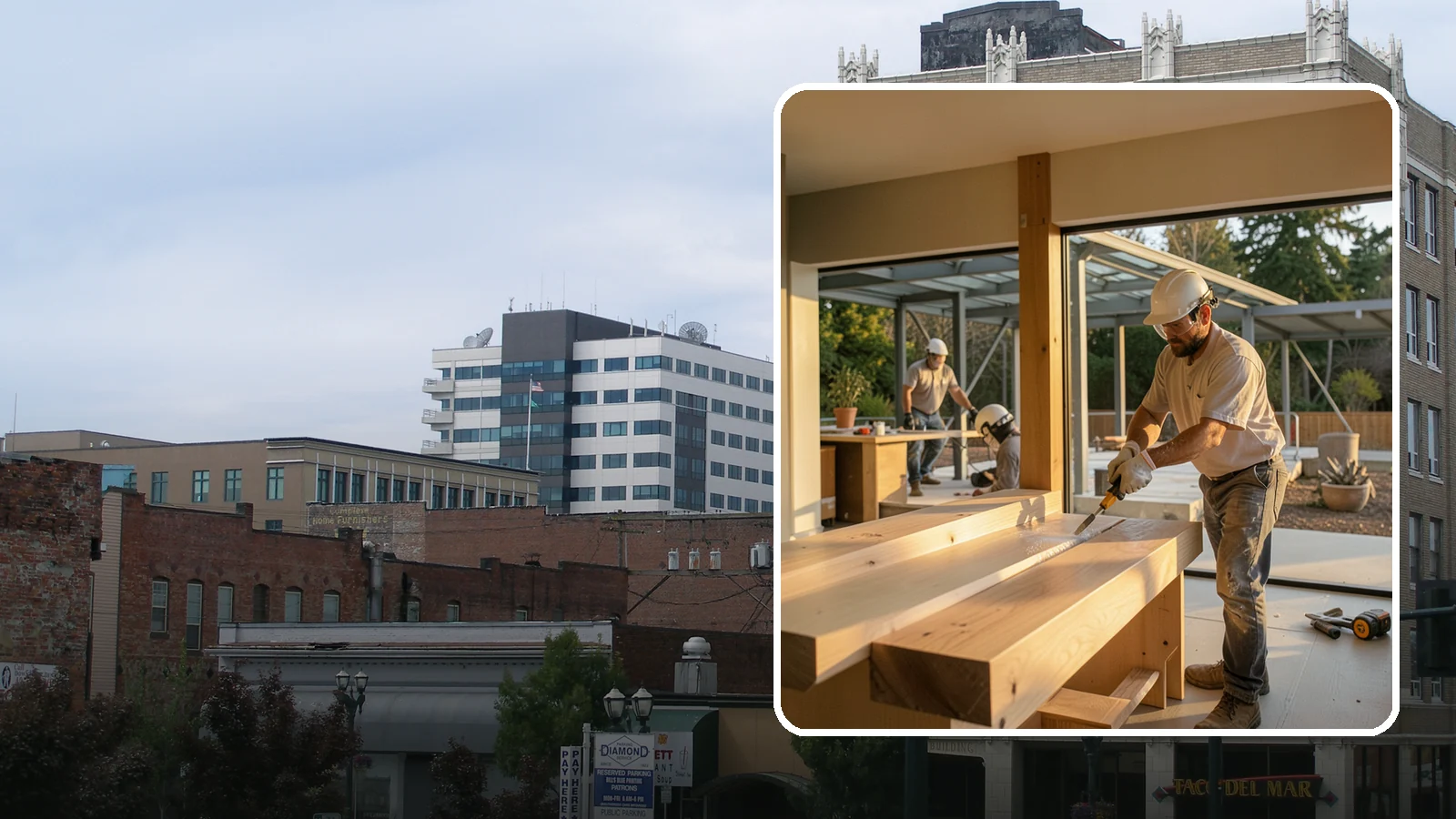 Wood Finishing in Everett, Snohomish County, WA - Wood finishing applies clear protective coatings that preserve and beautify natural wood surfaces.