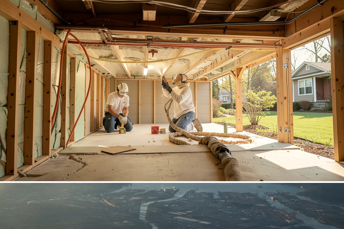 Wood Finishing in Fife, Pierce County, WA - Interior wood finishing works in every season and is a productive project during the wet Pacific Northwest winter.