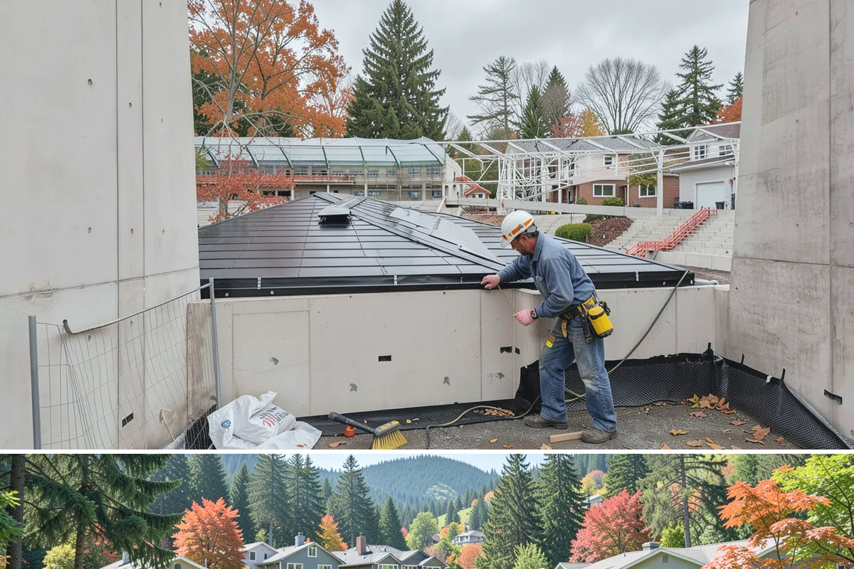 Wood Finishing in Fircrest, Pierce County, WA - Interior wood finishing works in every season and is a productive project during the wet Pacific Northwest winter.