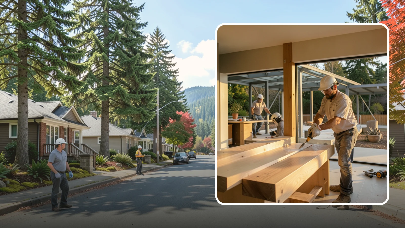 Wood Finishing in Hunts Point, King County, WA - Wood finishing applies clear protective coatings that preserve and beautify natural wood surfaces.