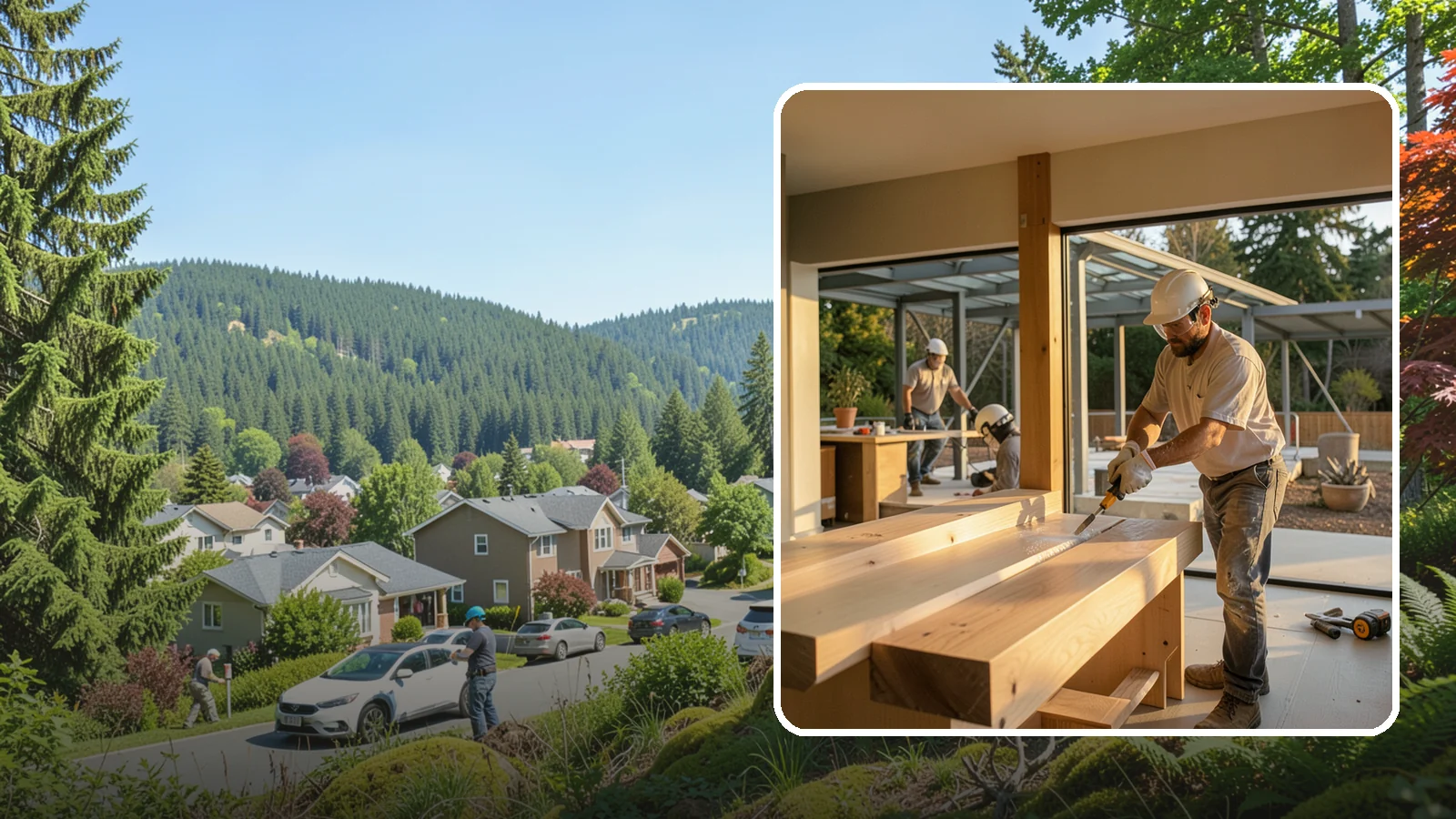 Wood Finishing in Index, Snohomish County, WA - Wood finishing applies clear protective coatings that preserve and beautify natural wood surfaces.