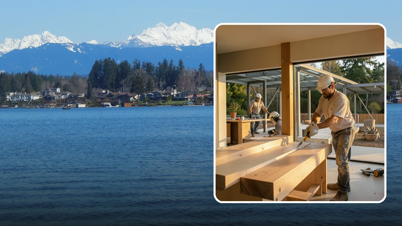 Wood Finishing in Lake Stevens, Snohomish County, WA - Wood finishing applies clear protective coatings that preserve and beautify natural wood surfaces.