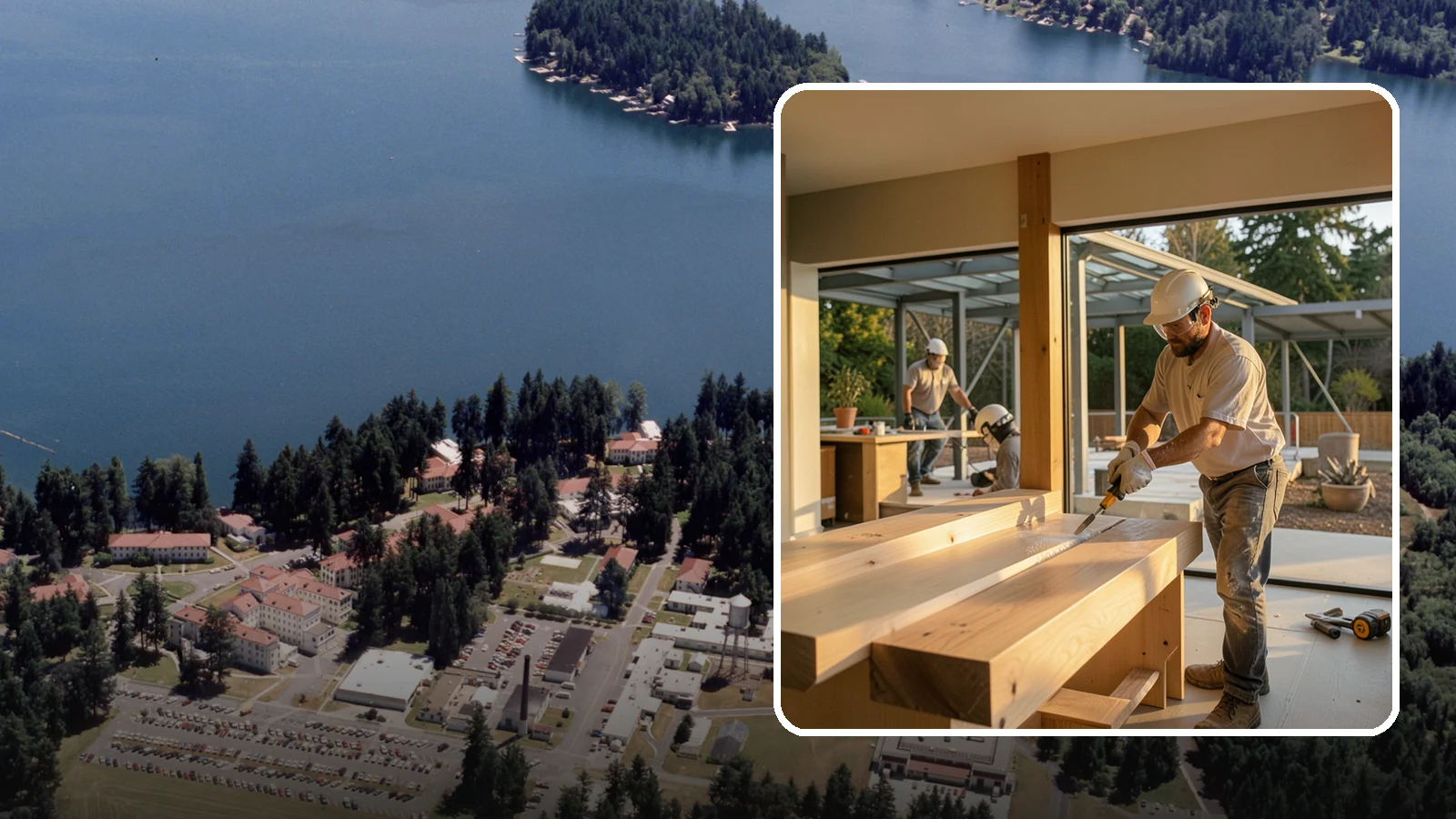 Wood Finishing in Lakewood, Pierce County, WA - Wood finishing applies clear protective coatings that preserve and beautify natural wood surfaces.