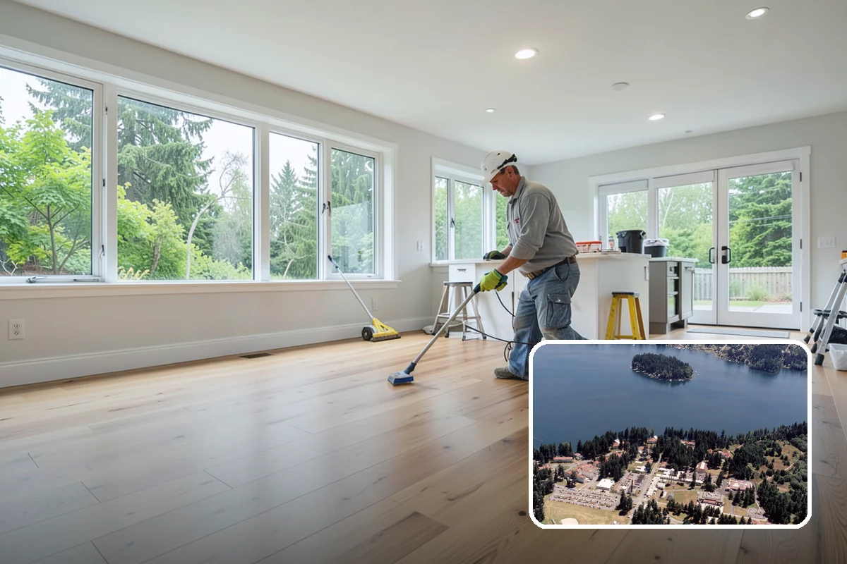 Wood Finishing in Lakewood, Pierce County, WA - Protective clear coats that resist moisture, wear, and UV