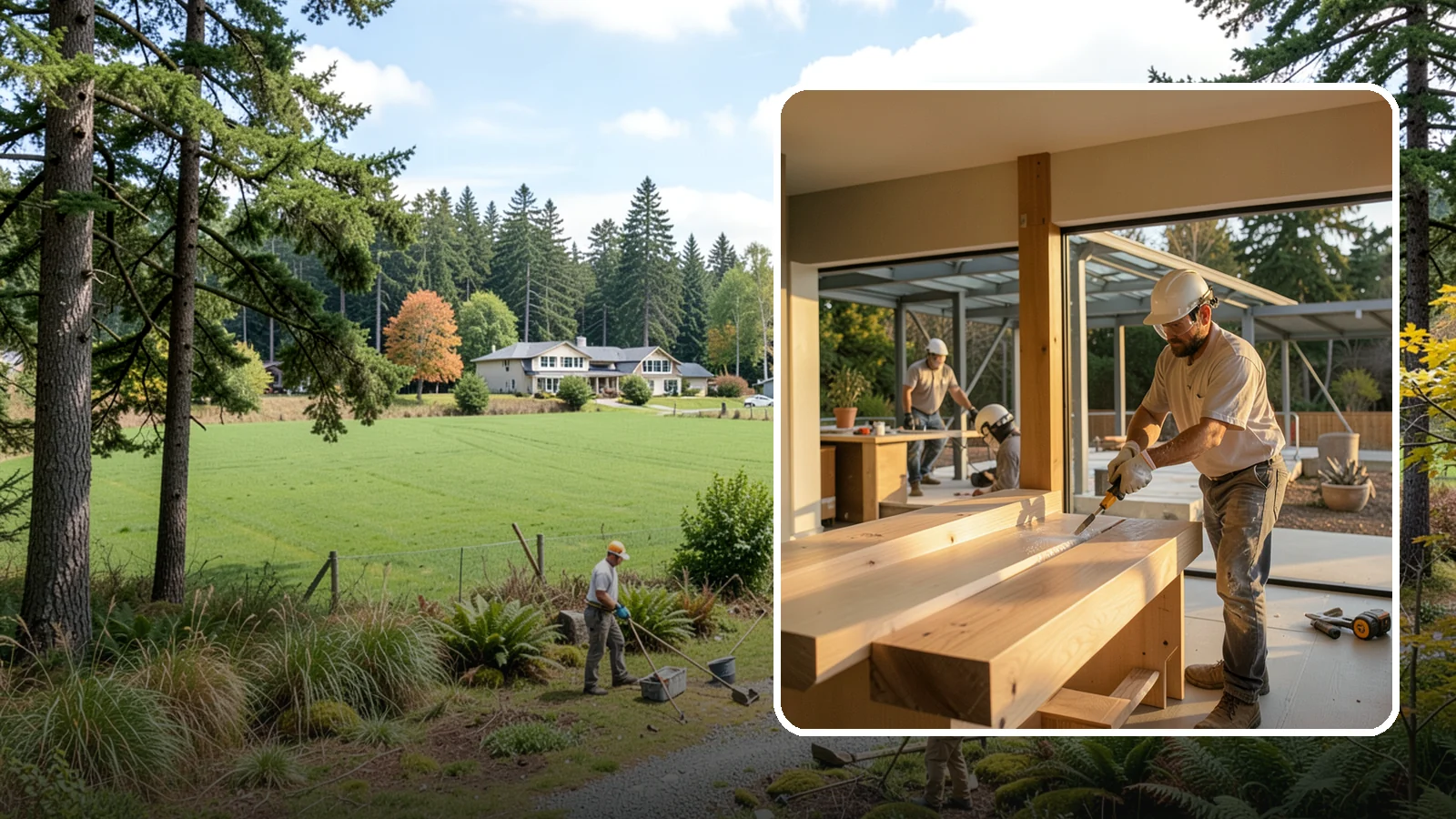 Wood Finishing in Lyman, Skagit County, WA - Wood finishing applies clear protective coatings that preserve and beautify natural wood surfaces.