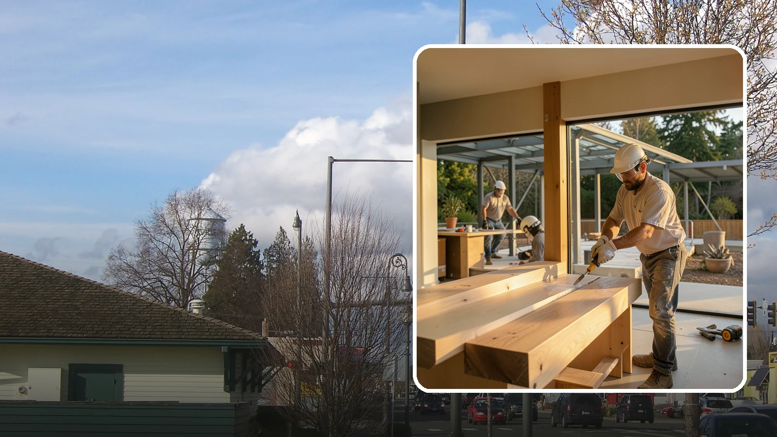 Wood Finishing in Marysville, Snohomish County, WA - Wood finishing applies clear protective coatings that preserve and beautify natural wood surfaces.