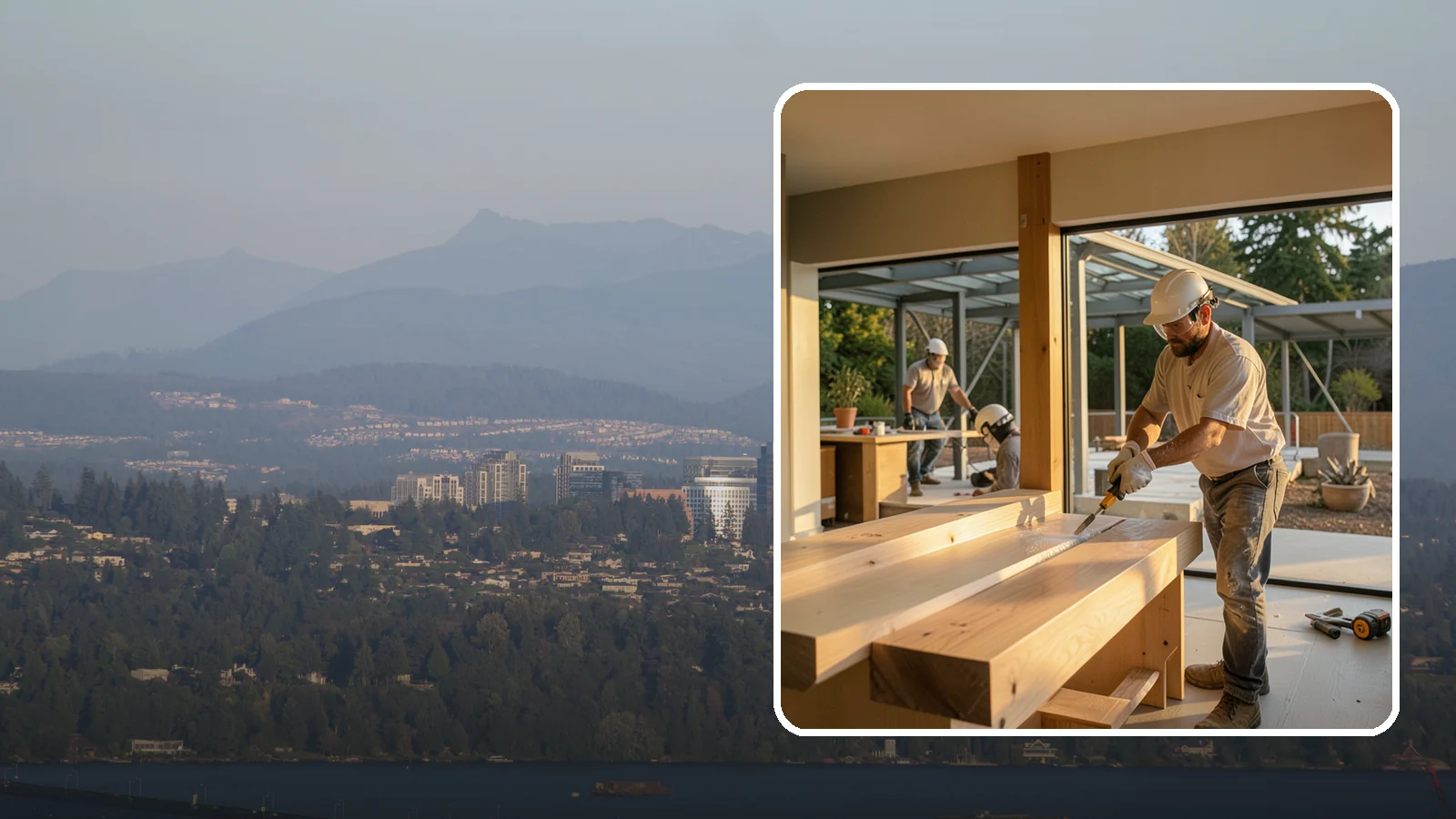 Wood Finishing in Medina, King County, WA - Wood finishing applies clear protective coatings that preserve and beautify natural wood surfaces.