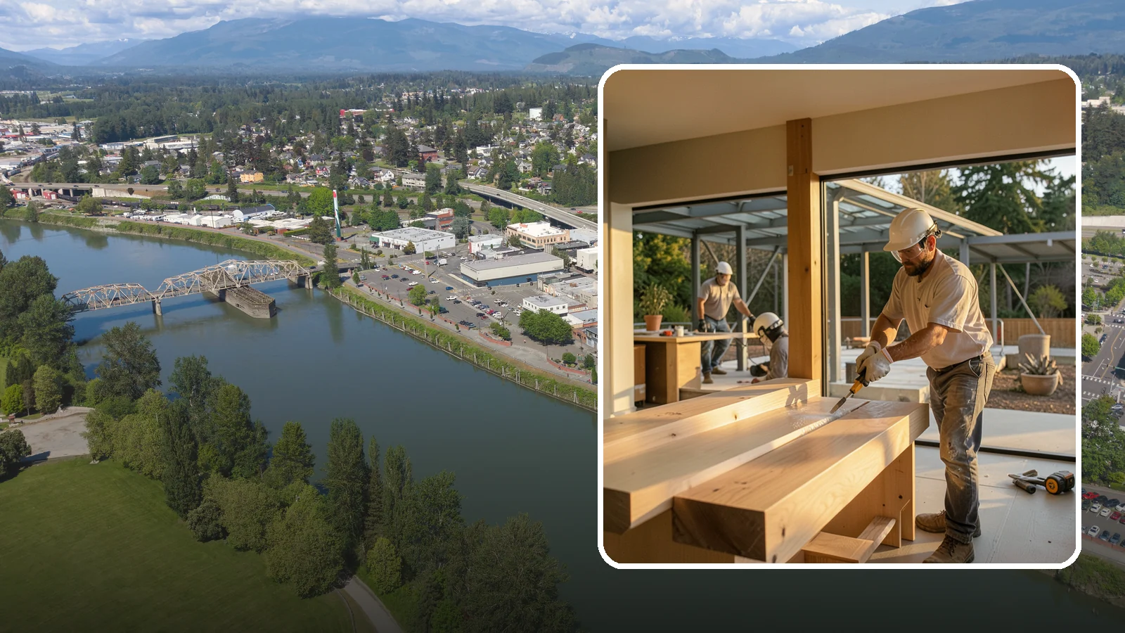 Wood Finishing in Mount Vernon, Skagit County, WA - Wood finishing applies clear protective coatings that preserve and beautify natural wood surfaces.
