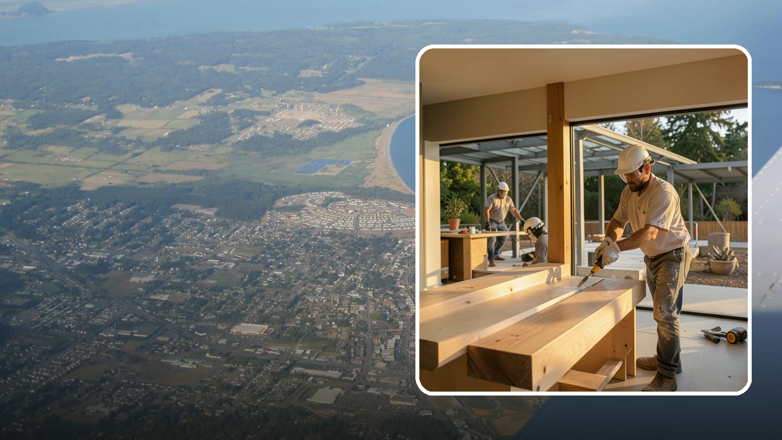 Wood Finishing in Oak Harbor, Island County, WA - Wood finishing applies clear protective coatings that preserve and beautify natural wood surfaces.