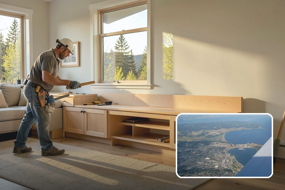 Wood Finishing in Oak Harbor, Island County, WA - Protective clear coats that resist moisture, wear, and UV