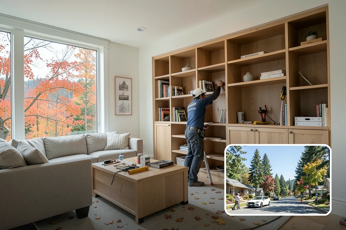 Wood Finishing in Orting, Pierce County, WA - Protective clear coats that resist moisture, wear, and UV