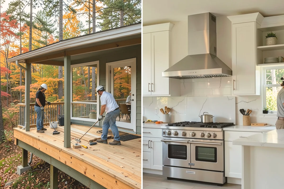 Wood Finishing in Orting, Pierce County, WA - Sand and clean the wood to a smooth, dust-free surface