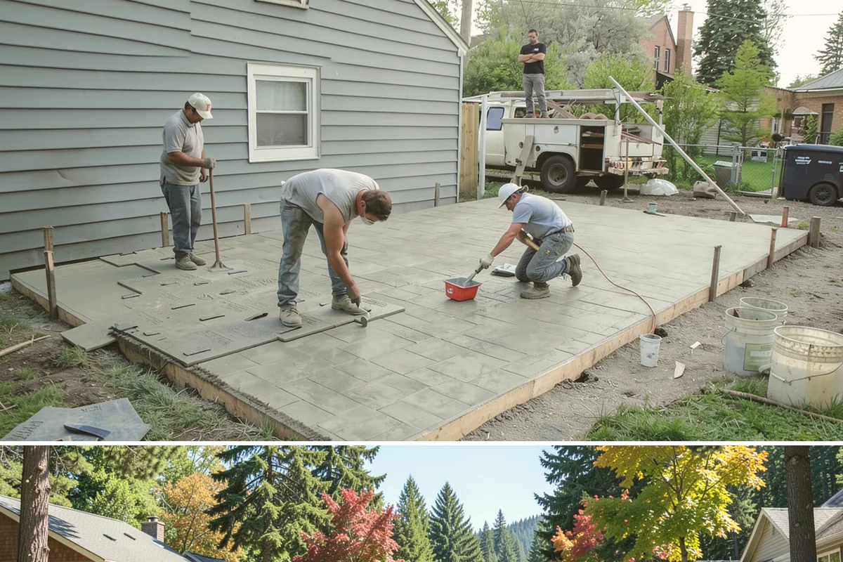 Wood Finishing in Orting, Pierce County, WA - Interior wood finishing works in every season and is a productive project during the wet Pacific Northwest winter.