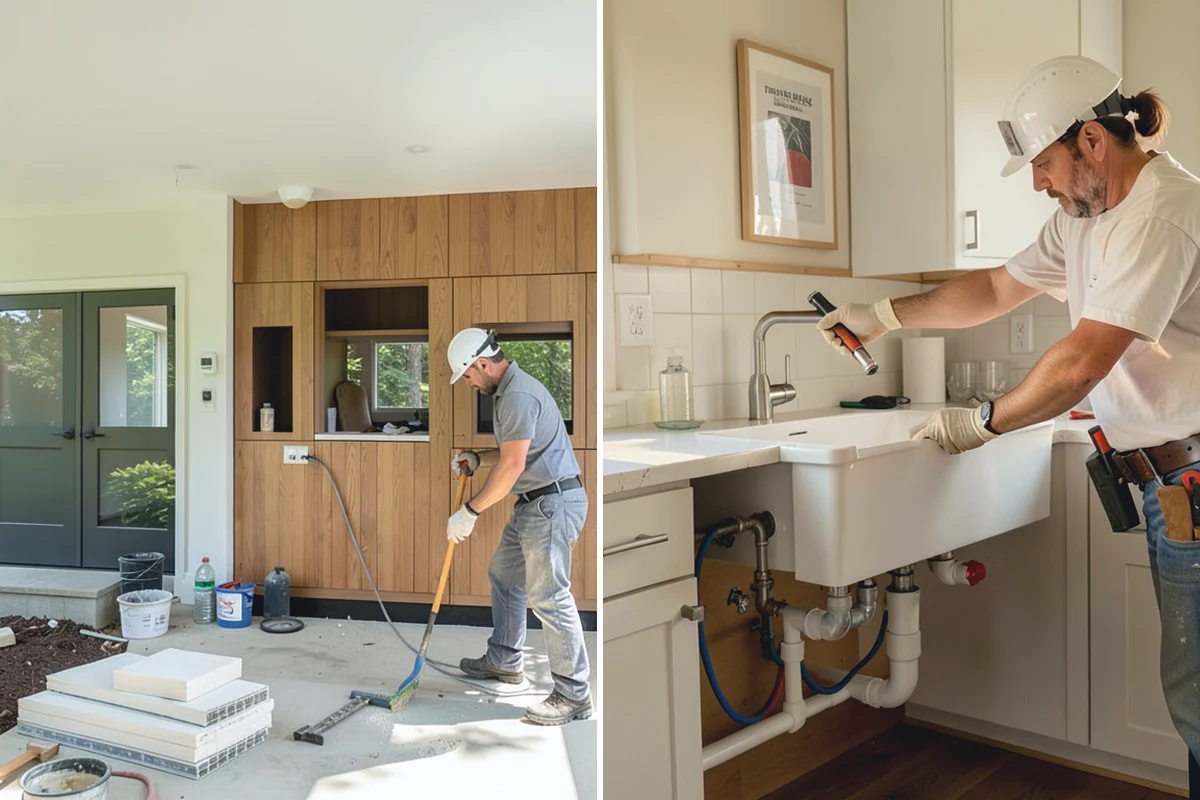 Wood Finishing in Redmond, King County, WA - Sand and clean the wood to a smooth, dust-free surface