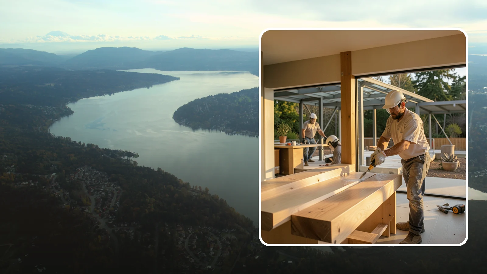 Wood Finishing in Sammamish, King County, WA - Wood finishing applies clear protective coatings that preserve and beautify natural wood surfaces.