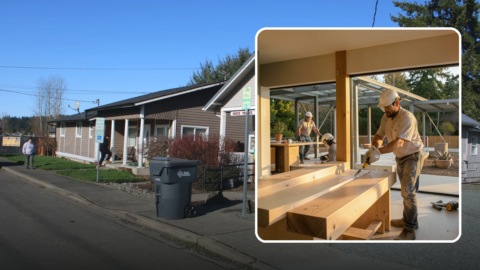 Wood Finishing in South Prairie, Pierce County, WA - Wood finishing applies clear protective coatings that preserve and beautify natural wood surfaces.