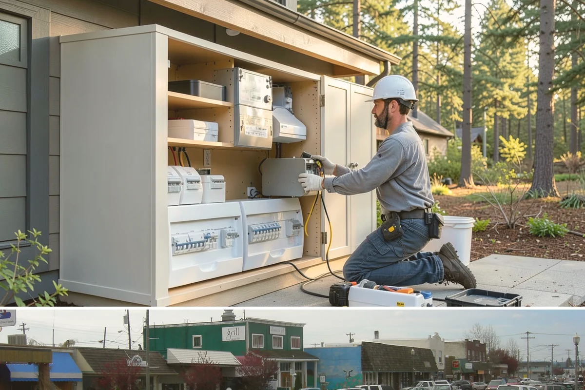 Wood Finishing in Stanwood, Snohomish County, WA - Interior wood finishing works in every season and is a productive project during the wet Pacific Northwest winter.
