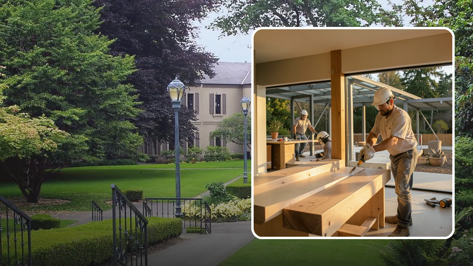 Wood Finishing in Woodinville, King County, WA - Wood finishing applies clear protective coatings that preserve and beautify natural wood surfaces.