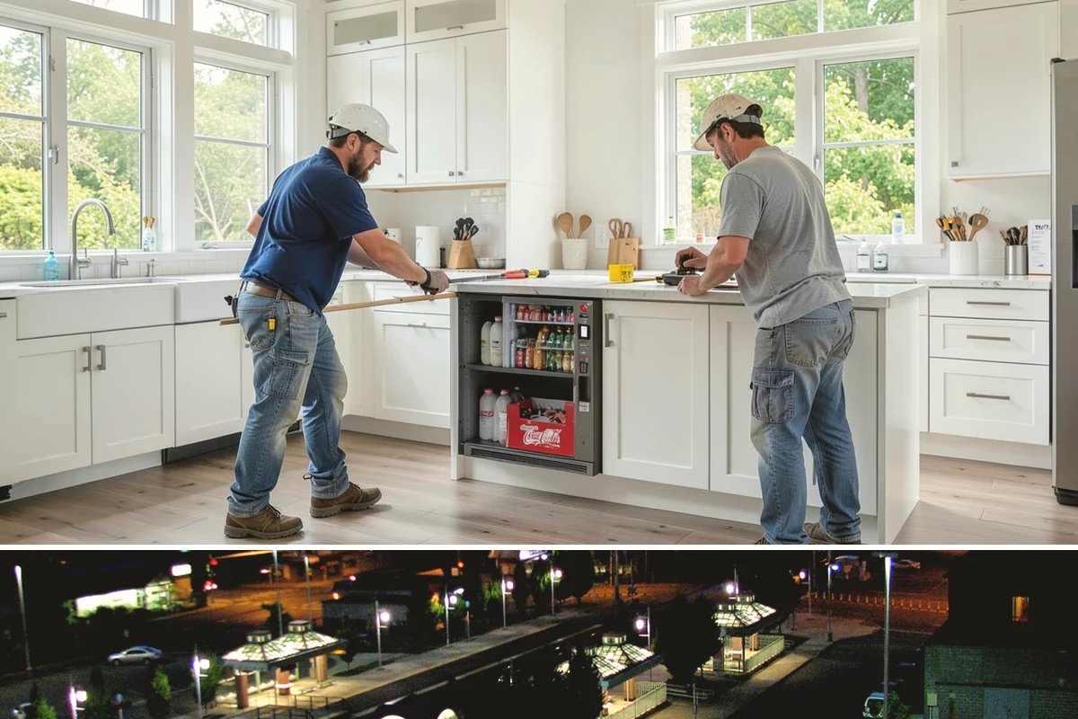 Wood Plank Ceiling in Auburn, King County, WA - Wood plank ceilings install year-round indoors, a great way to add warmth during the gray Puget Sound winter.