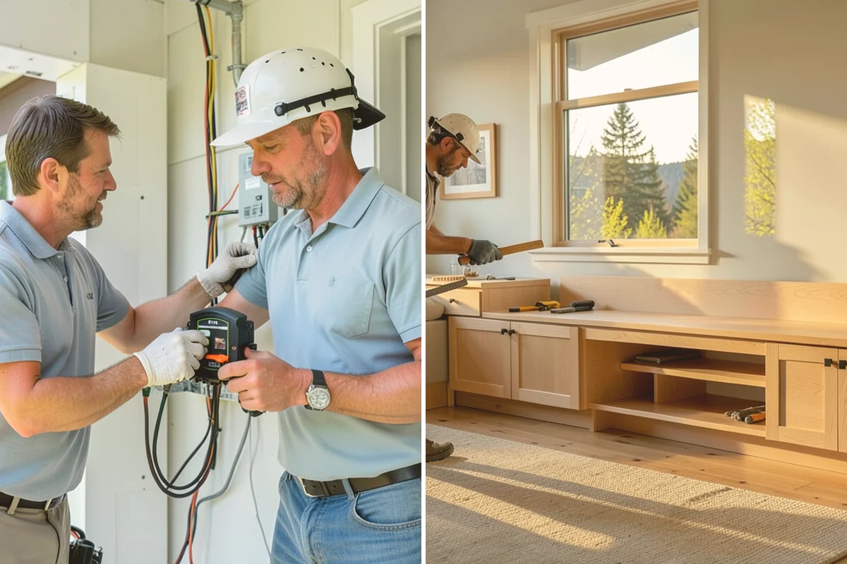 Wood Plank Ceiling in Bellevue, King County, WA - Discuss plank style, direction, and finish