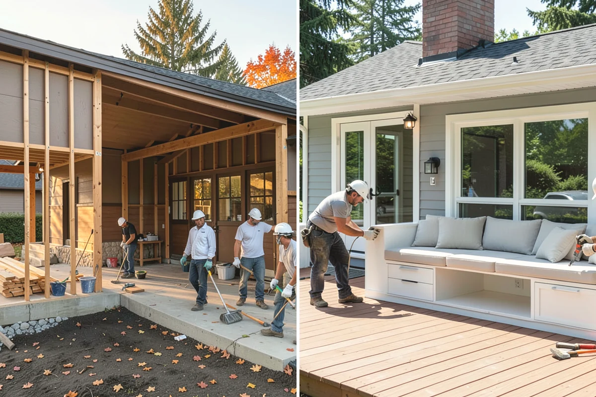 Wood Plank Ceiling in Covington, King County, WA - Discuss plank style, direction, and finish