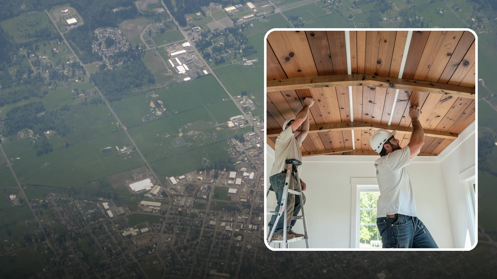 Wood Plank Ceiling in Enumclaw, King County, WA - Custom wood plank ceiling installation that adds rustic or refined character overhead with durable, real-wood boards.