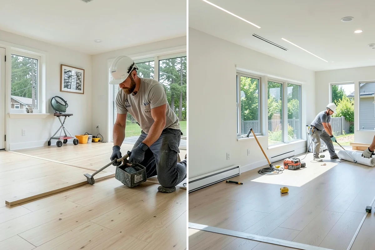 Wood Plank Ceiling in Lakewood, Pierce County, WA - Discuss plank style, direction, and finish
