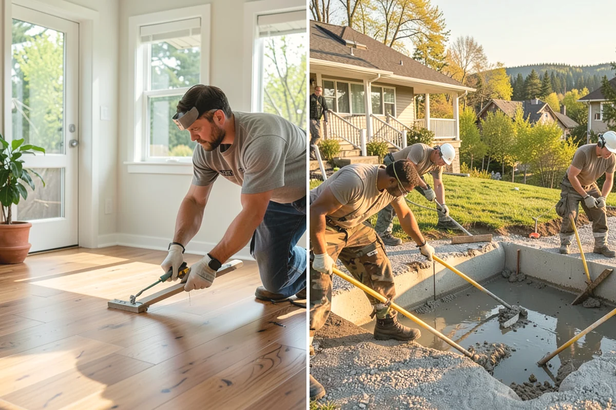 Wood Plank Ceiling in Oak Harbor, Island County, WA - Discuss plank style, direction, and finish