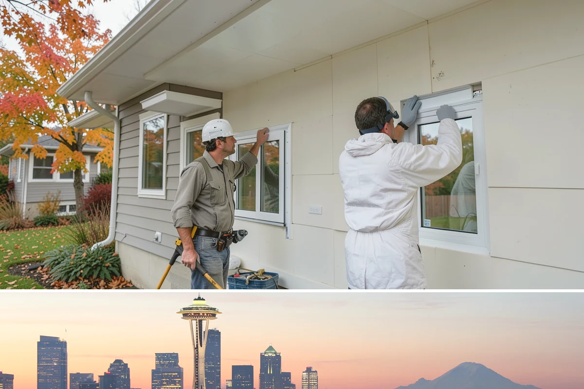 Wood Plank Ceiling in Seattle, King County, WA - Wood plank ceilings install year-round indoors, a great way to add warmth during the gray Puget Sound winter.