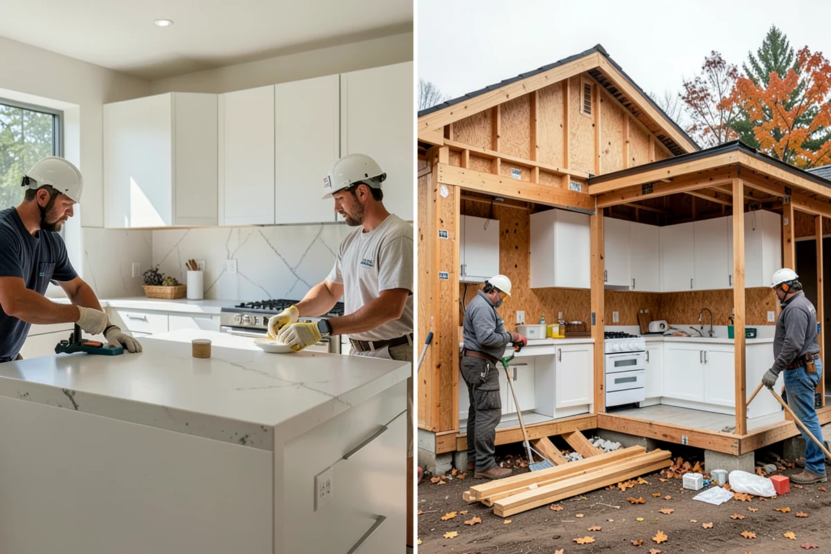 Wood Plank Ceiling in Sedro-Woolley, Skagit County, WA - Discuss plank style, direction, and finish