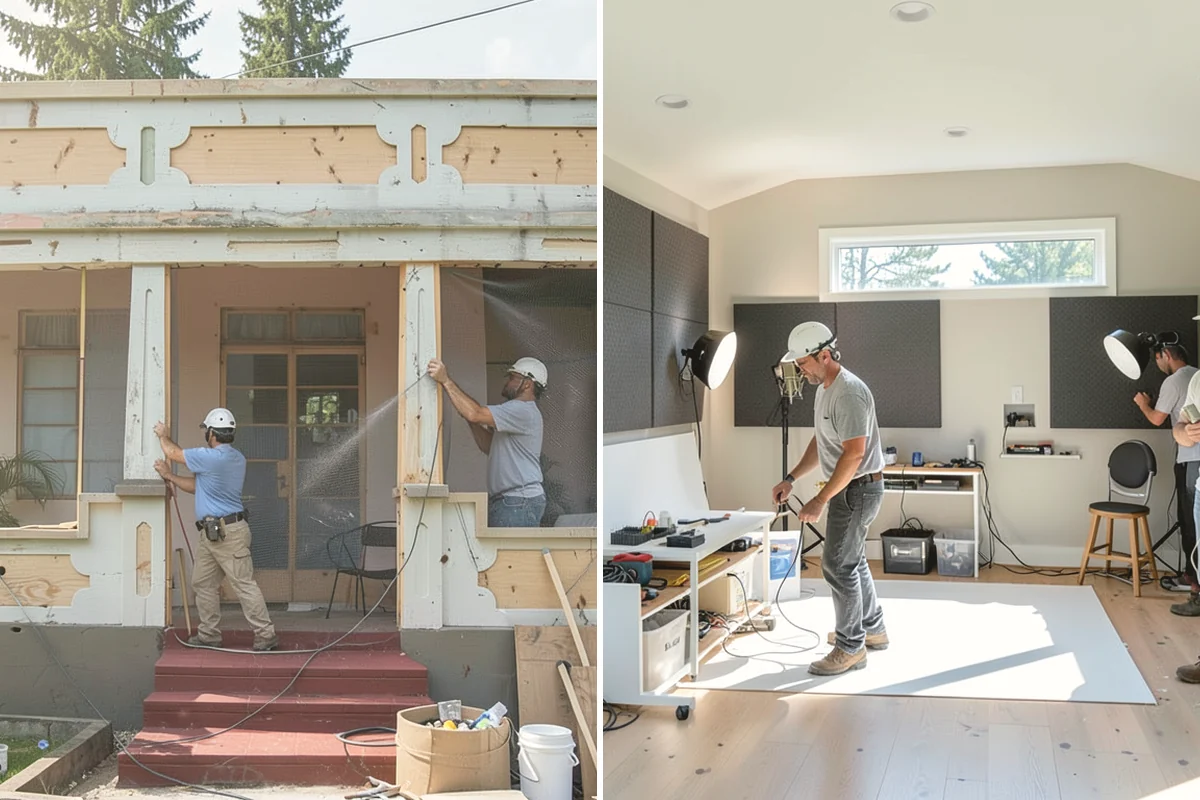 Wood Plank Ceiling in Steilacoom, Pierce County, WA - Discuss plank style, direction, and finish