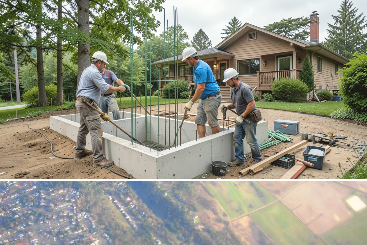 Wood Railing Installation in Algona, King County, WA - Wood railing installation is interior work available in every season.