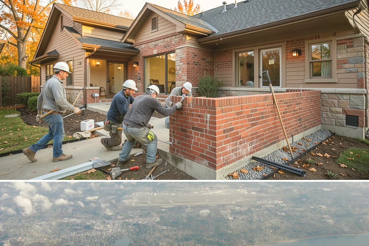 Wood Railing Installation in Burien, King County, WA - Wood railing installation is interior work available in every season.