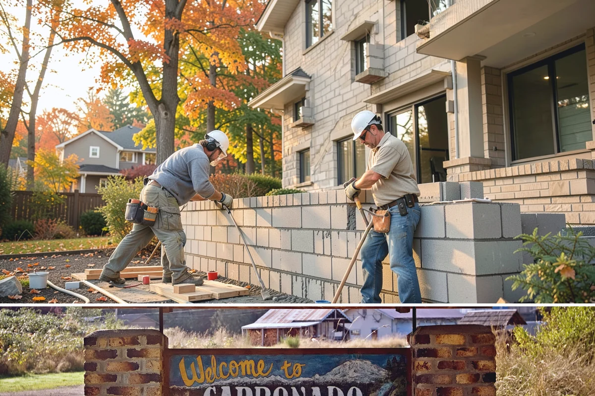 Wood Railing Installation in Carbonado, Pierce County, WA - Wood railing installation is interior work available in every season.