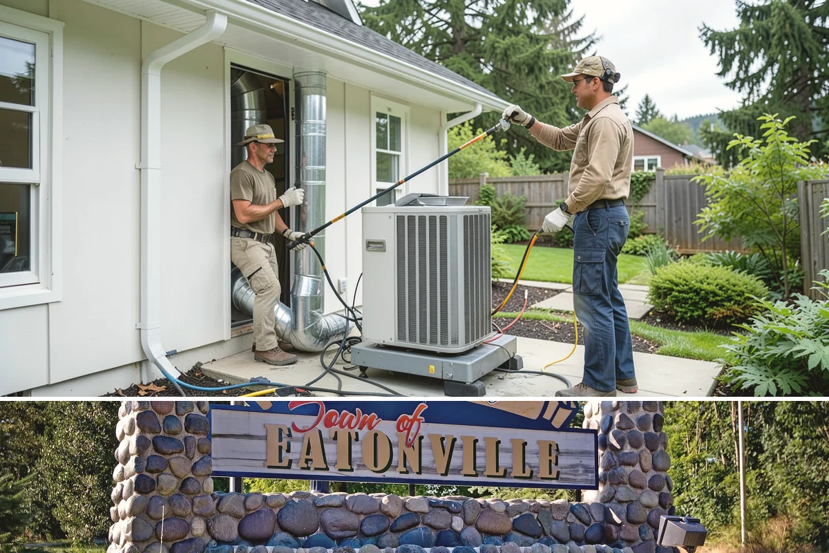 Wood Railing Installation in Eatonville, Pierce County, WA - Wood railing installation is interior work available in every season.