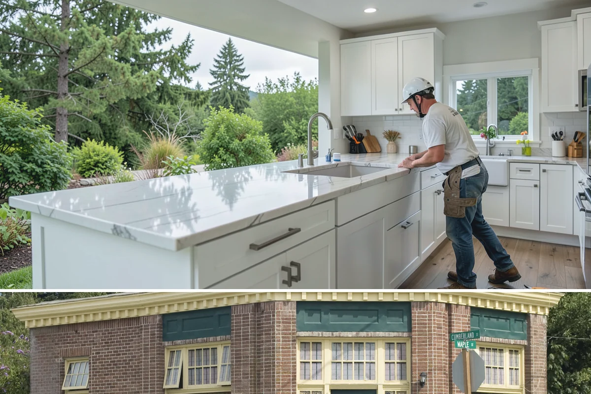 Wood Railing Installation in Hamilton, Skagit County, WA - Wood railing installation is interior work available in every season.