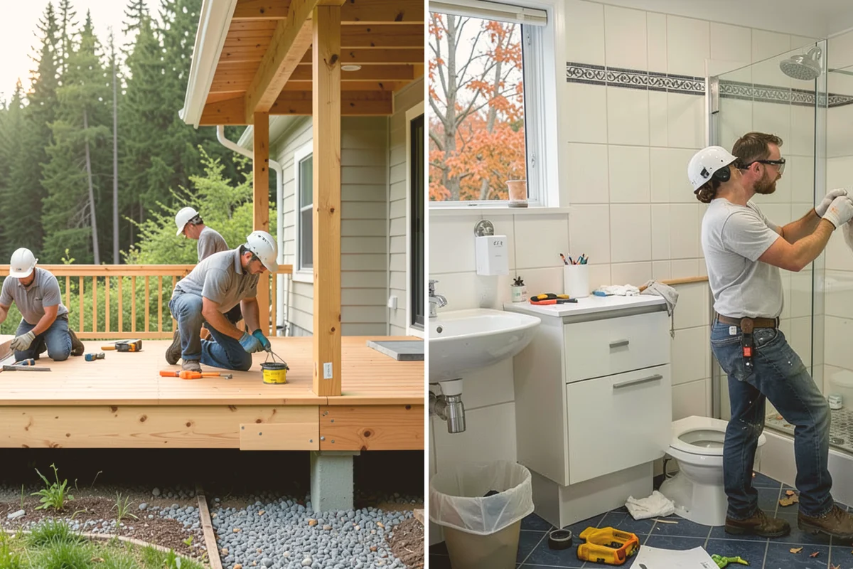 Wood Railing Installation in Sammamish, King County, WA - Design the rail profile and baluster style