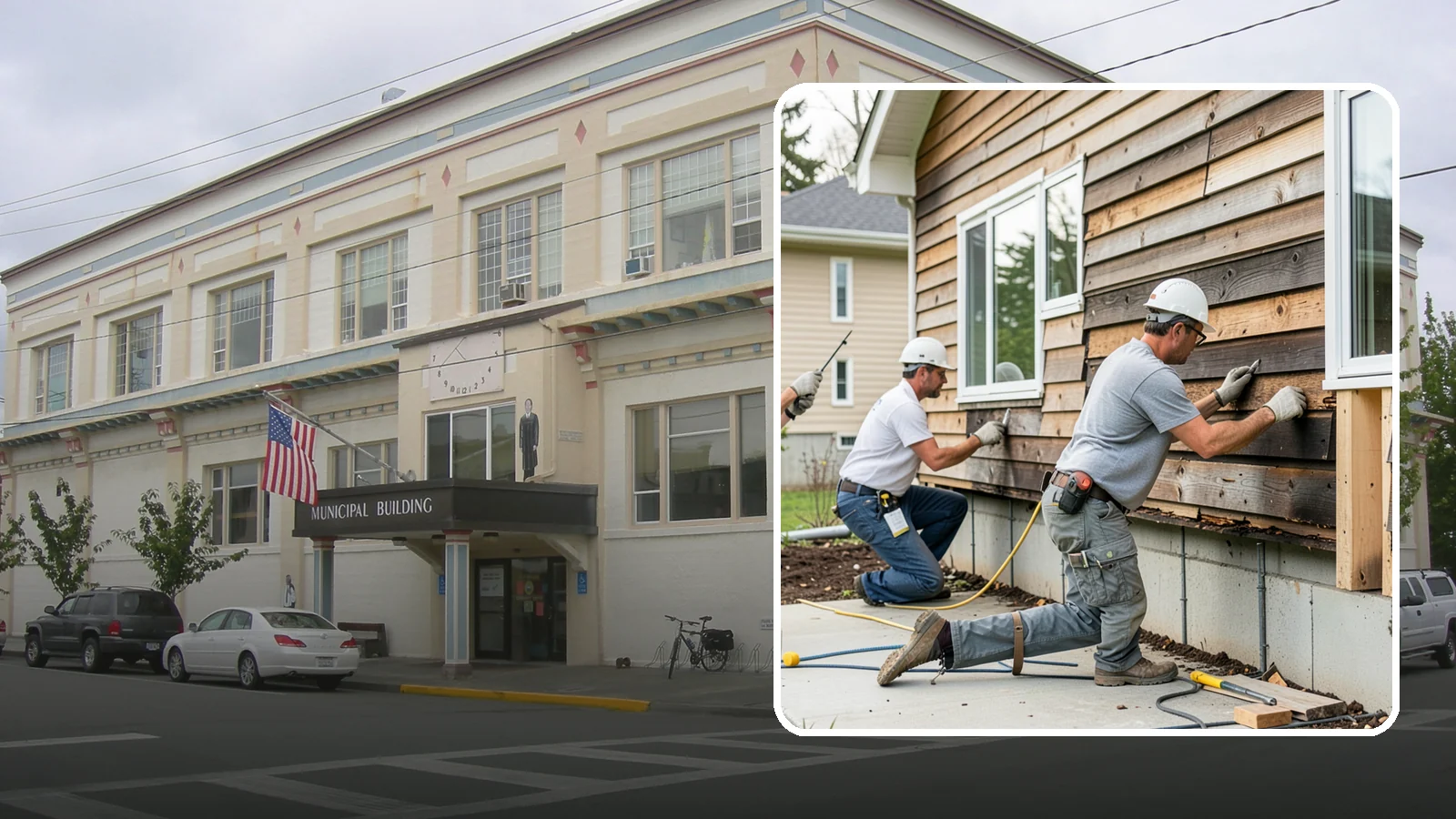 Wood Rot Repair in Anacortes, Skagit County, WA - Thorough wood rot repair for the decking, siding, and trim our damp climate wears down.