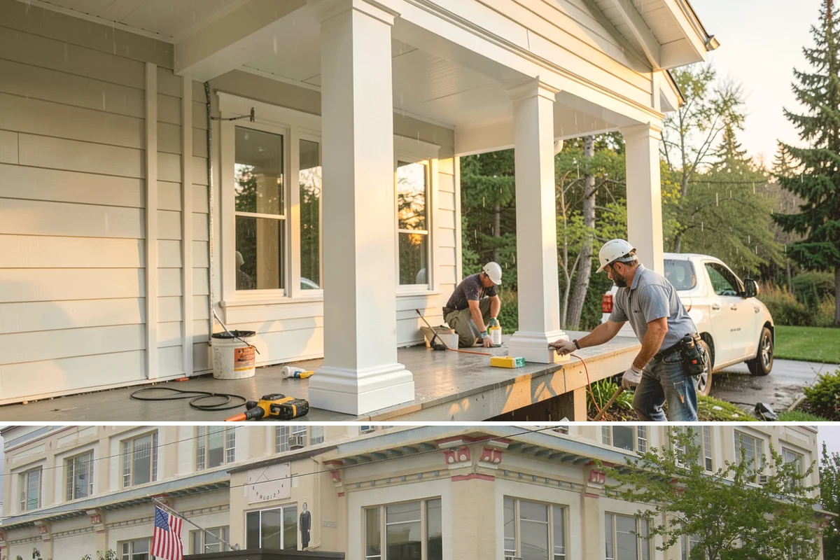 Wood Rot Repair in Anacortes, Skagit County, WA - Late spring through early fall offers the dry conditions this exterior work needs.
