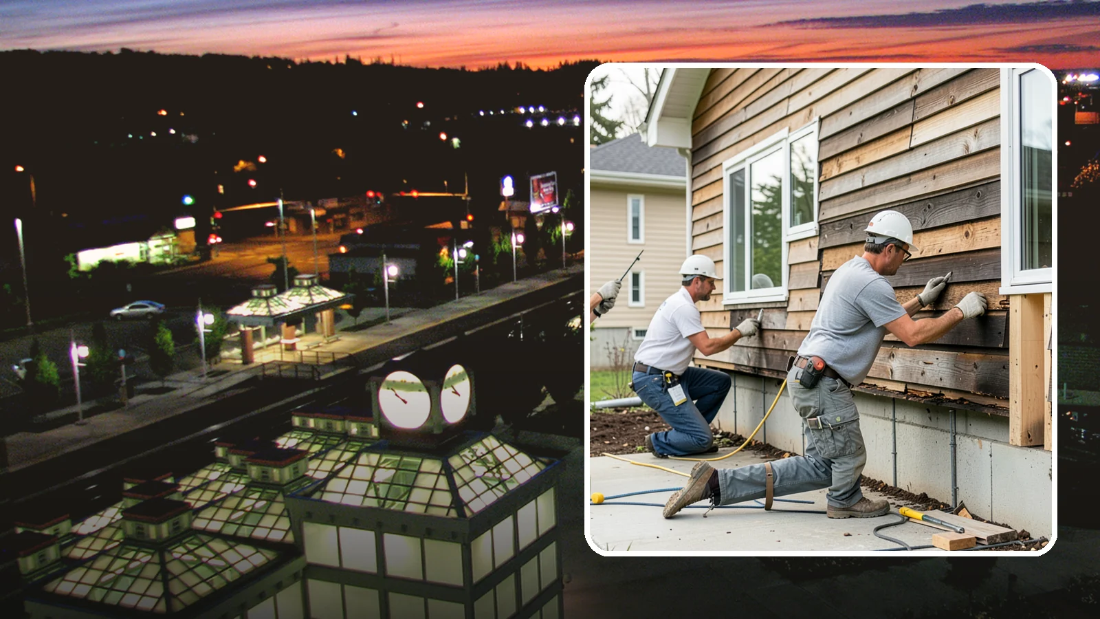Wood Rot Repair in Auburn, King County, WA - Thorough wood rot repair for the decking, siding, and trim our damp climate wears down.