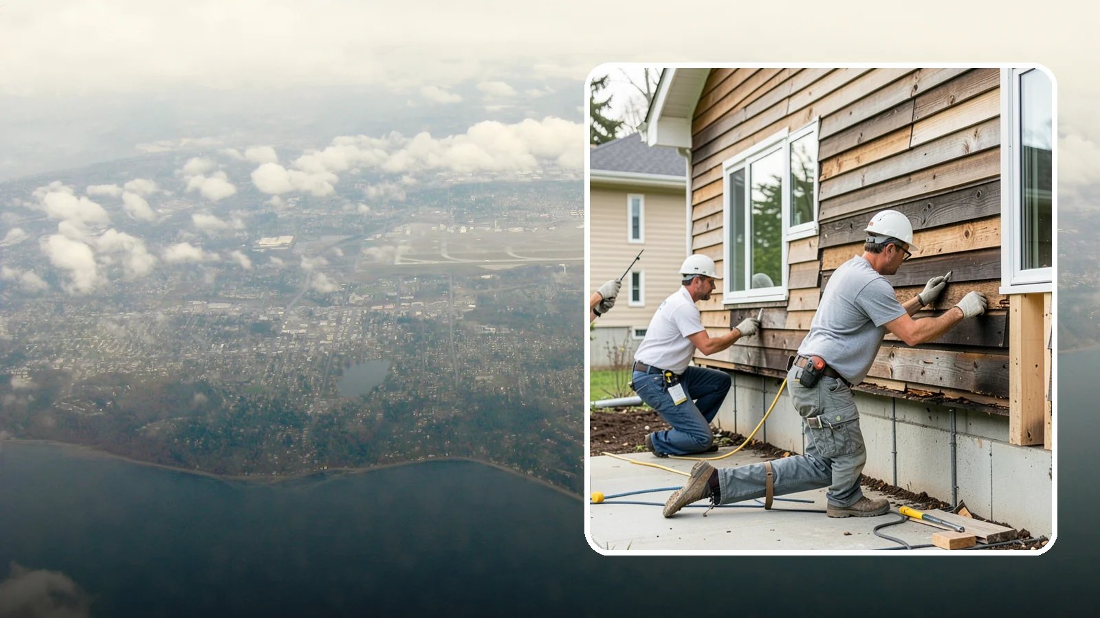 Wood Rot Repair in Burien, King County, WA - Thorough wood rot repair for the decking, siding, and trim our damp climate wears down.