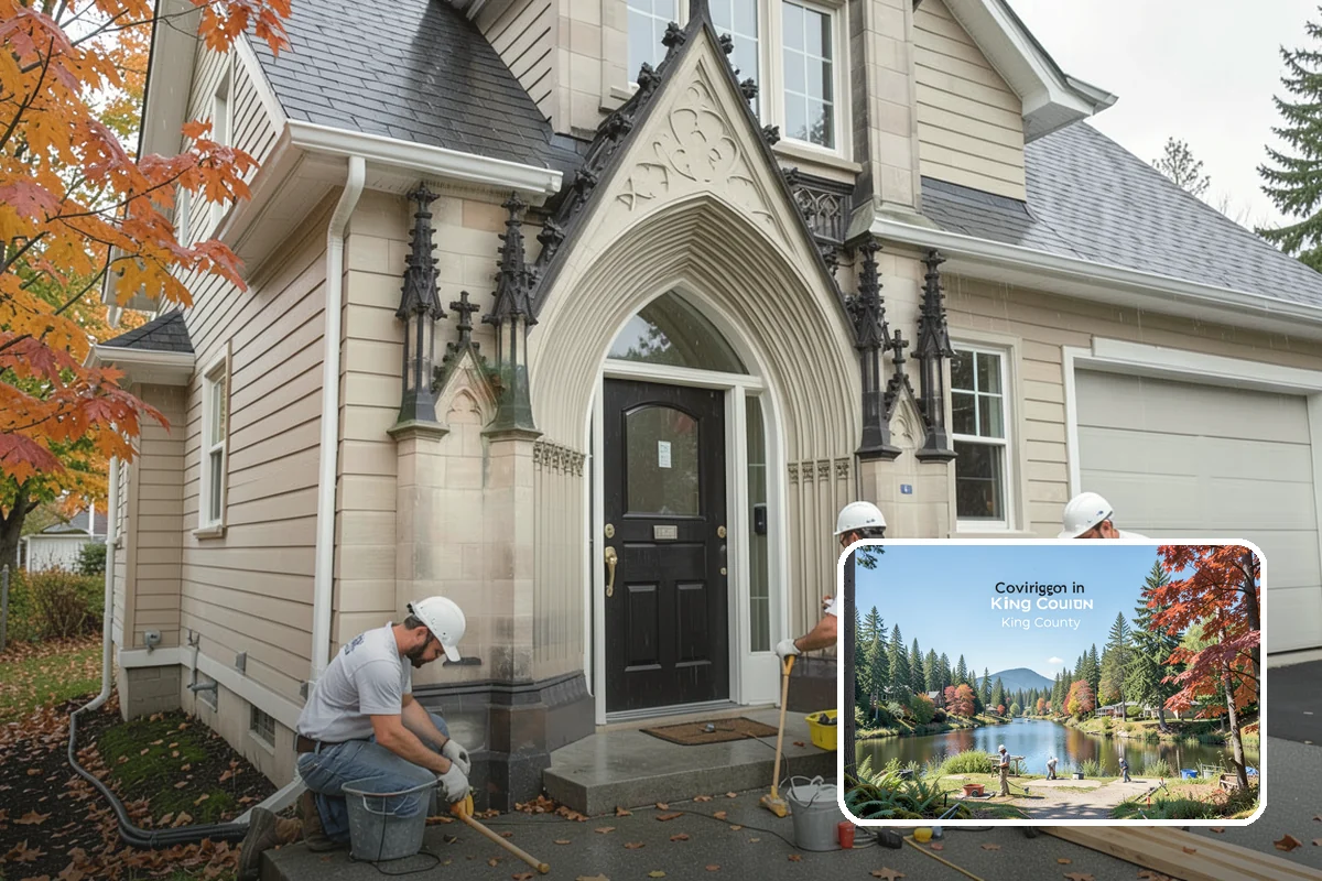 Wood Rot Repair in Covington, King County, WA - Replaces decayed wood with durable material