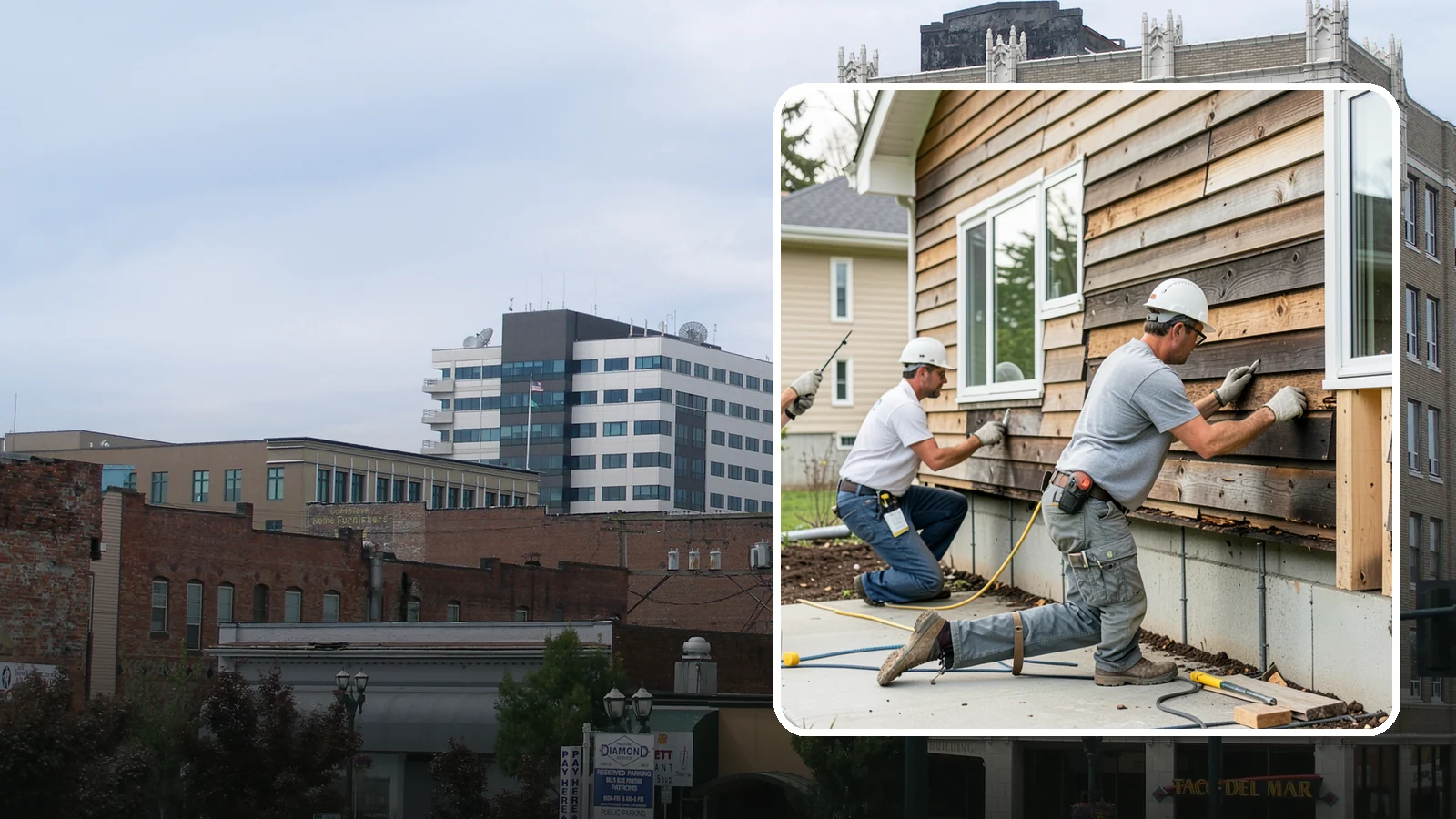 Wood Rot Repair in Everett, Snohomish County, WA - Thorough wood rot repair for the decking, siding, and trim our damp climate wears down.