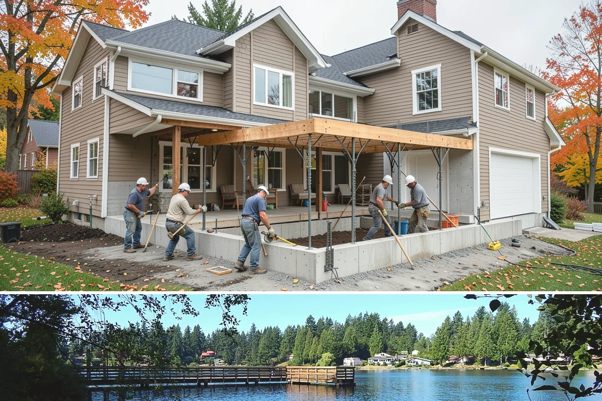 Wood Rot Repair in Federal Way, King County, WA - Late spring through early fall offers the dry conditions this exterior work needs.