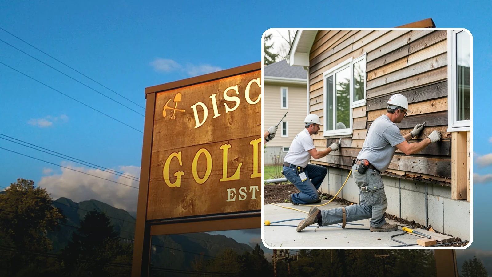 Wood Rot Repair in Gold Bar, Snohomish County, WA - Thorough wood rot repair for the decking, siding, and trim our damp climate wears down.
