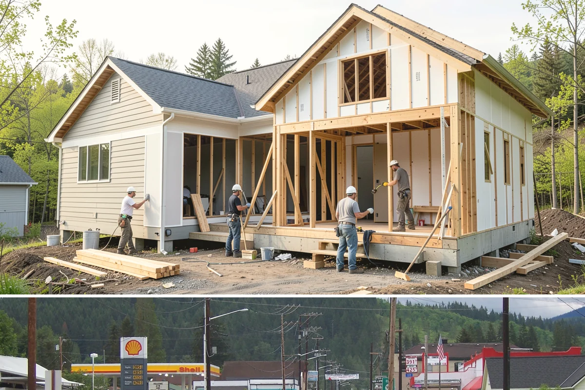 Wood Rot Repair in Granite Falls, Snohomish County, WA - Late spring through early fall offers the dry conditions this exterior work needs.